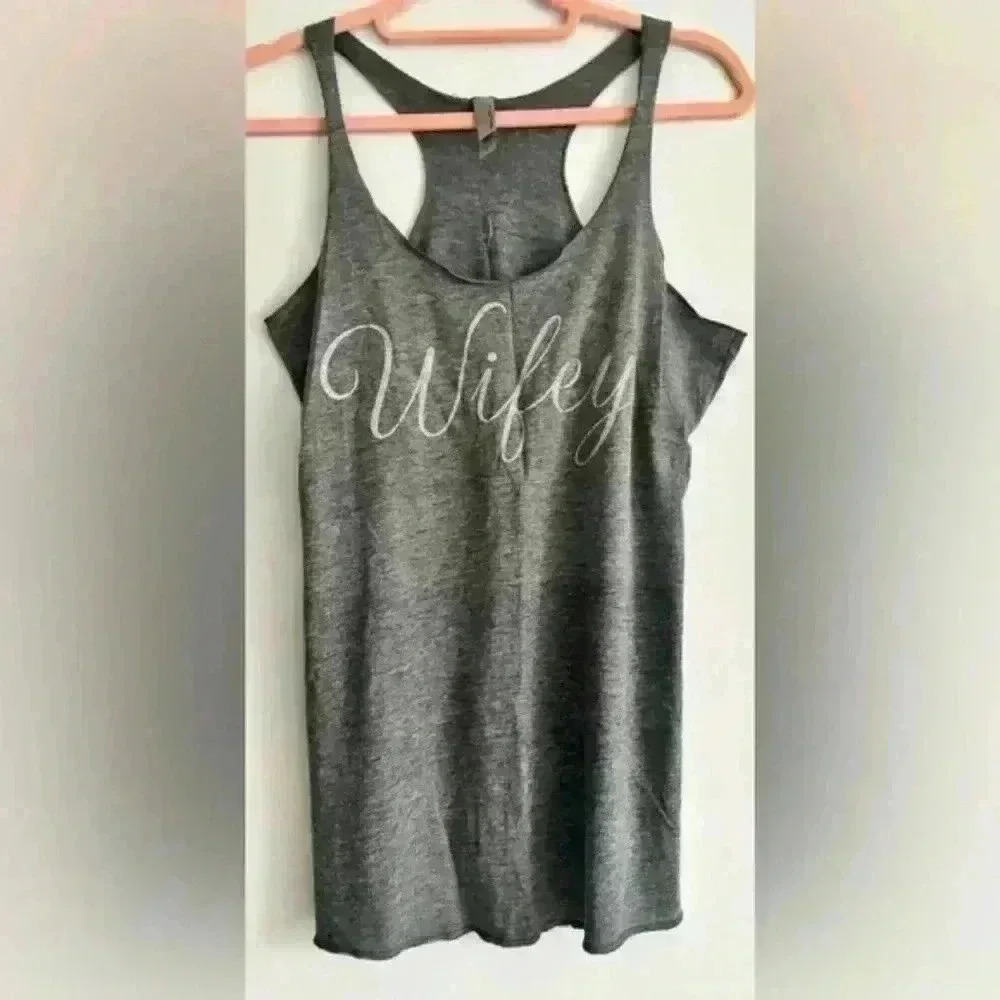 Next Level Apparel - Racerback Tank Top - Wifey